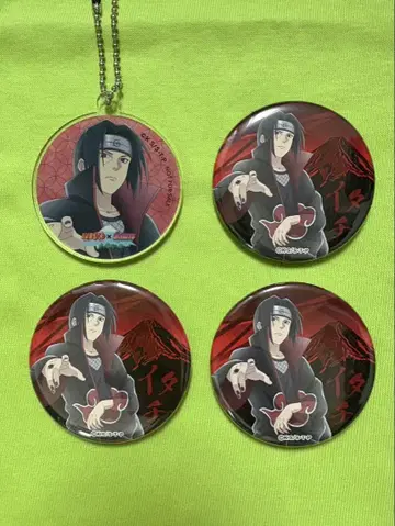 NARUTO 후지큐 하이랜드 이타치 참 캔뱃지