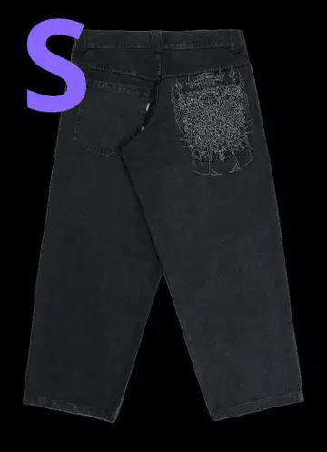 Earl Skateboards 데님 블랙 S
