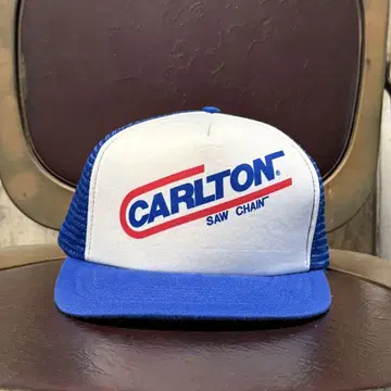 데드스탁 메쉬 캡 CARLTON 기업용 블루 트래커