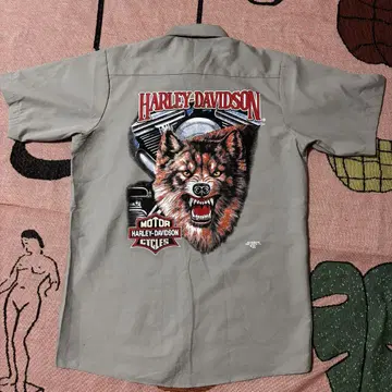 할리데이비슨 셔츠 반팔 HARLEY-DAVIDSON 구제 의류