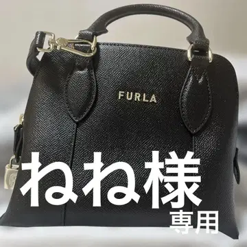 훌라 블랙 가죽 숄더백