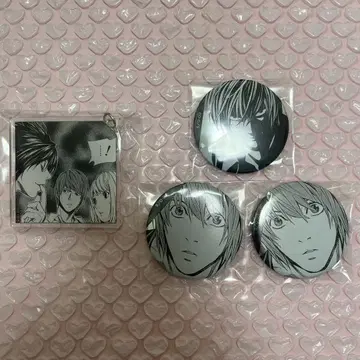 DEATHNOTE 아크릴 키링 캔뱃지 L 야가미 라이토 야마가미 사야