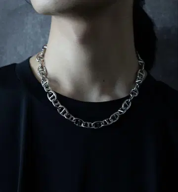 HARE 피그 노즈 체인 목걸이