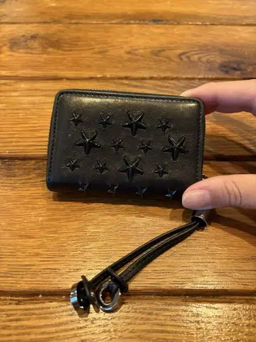 JIMMY CHOO 블랙 코인 케이스