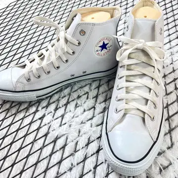 새상품급 CONVERSE ALL STAR HI 가죽 스니커즈 하이컷