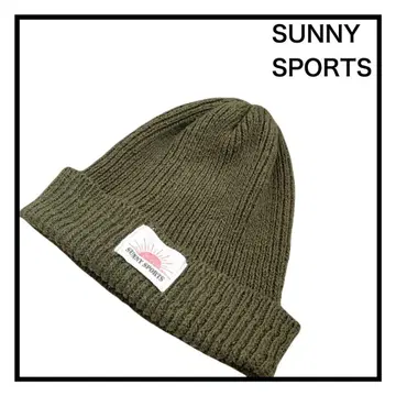 Sunny Sports 실크 일본제 니트 캡 비니 그린 남성용