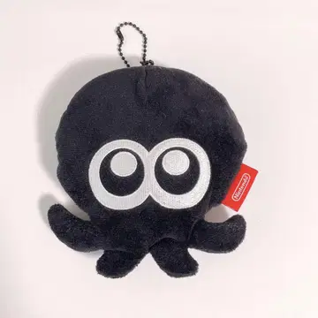 스프라툰 마스코트 볼 체인 봉제 인형 문어