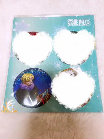 ONEPIECE 큰 반짝이 캔뱃지 상디