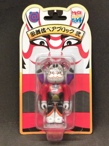 MEDICOMTOY 베어브릭 가부키 베어브릭 2 100%