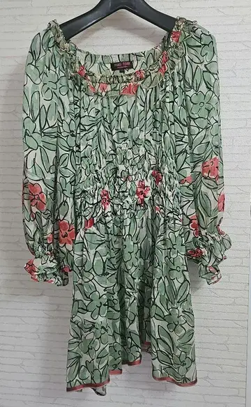 YUKI TORII 튜닉 꽃무늬 사이즈 40