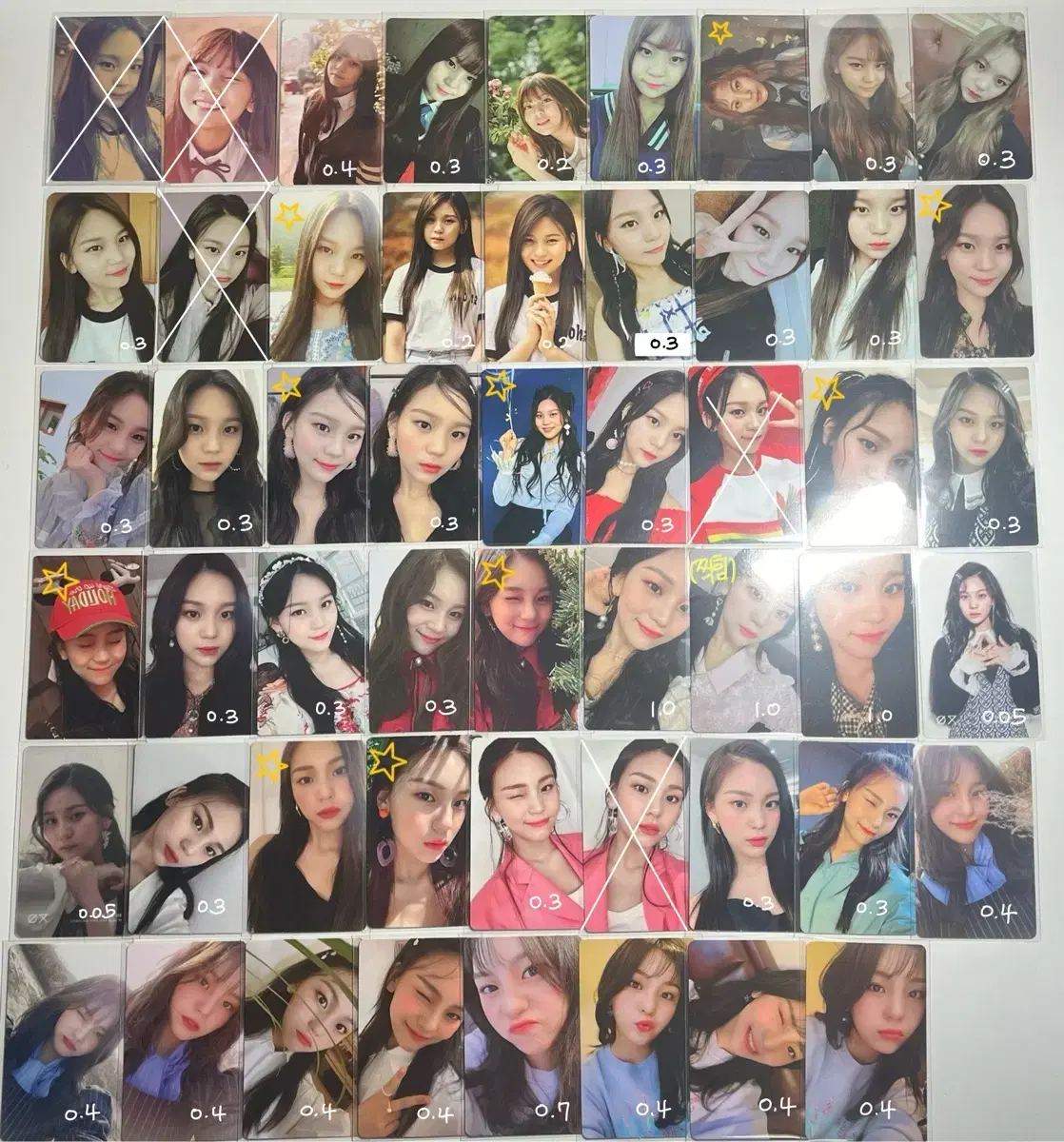 (7 Photos) Gfriend Viviz Umji Album Poca Unreleased Photocard