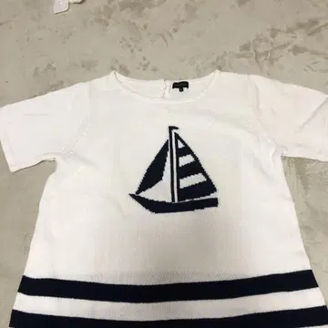 린넨과 면 니트 L 사이즈