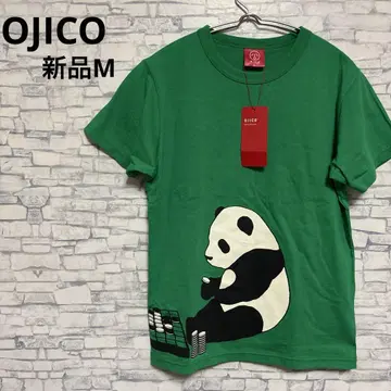 [새상품] OJICO 오지코 오셀로 팬더 그린 티셔츠 M 택 포함