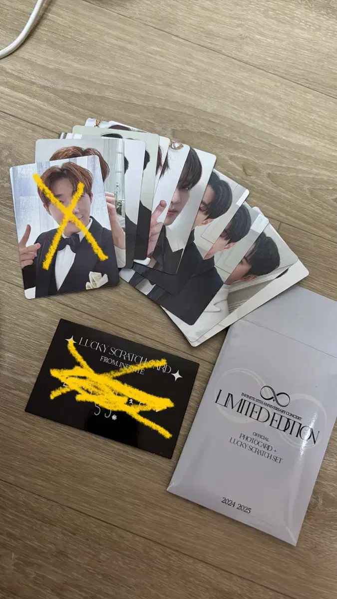 Infinite 15th Anniversary Limited Edition MD Poca Scratch