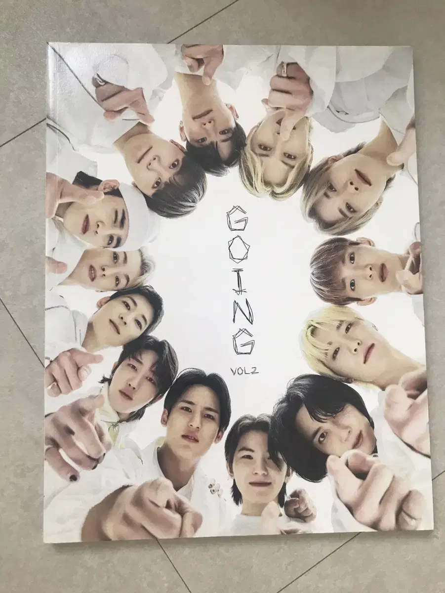 세븐틴 고잉잡지 (포카포함)