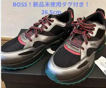 BOSS MIX 재료 로우 컷 스니커즈 BOSS 스포츠 슈즈 새상품