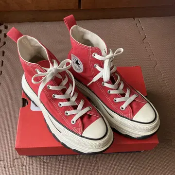 CONVERSE ALL STAR 하이컷 스니커즈 레드