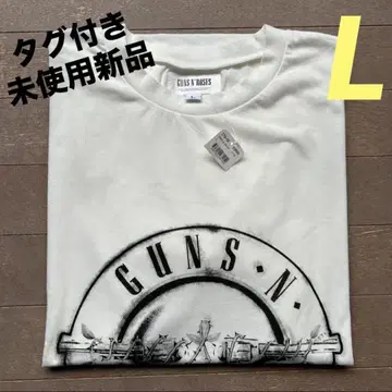 새상품/GUNS'N'ROSES 밴딩 티셔츠/남성용 L