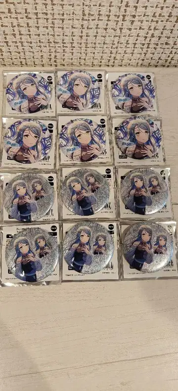 뱅드림 Roselia 히카와 사요 Sei stark 캔뱃지 12개