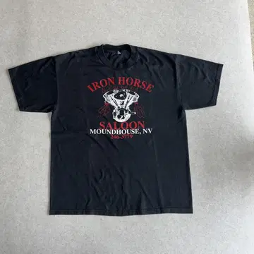 00s 할리데이비슨 IRON HORSE SALOON 철마 티셔츠