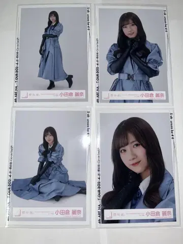 오다쿠라 후지나 폴라로이드 4장 세트
