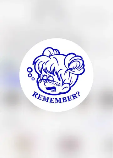 REMEMBER? 그래픽 맨투맨 블랙