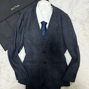 폴스미스 자켓 REDA 제작 글렌체크 울 실크 린넨