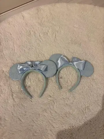디즈니 머리띠 블루 에버 애프터