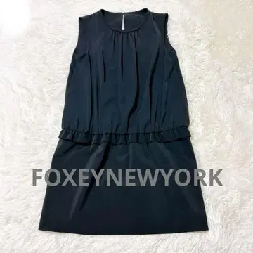 FOXEYNEWYORK 폭시 슬리브리스 무릎 기장 원피스 40