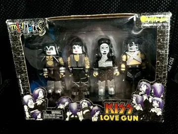 KISS LOVE GUN 미니 메이트 피규어 3종 세트