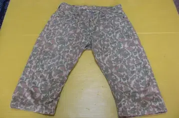 모모타로 청바지 오리지널 카모 크롭 팬츠 카모플라주 카모플라쥬 카키 34