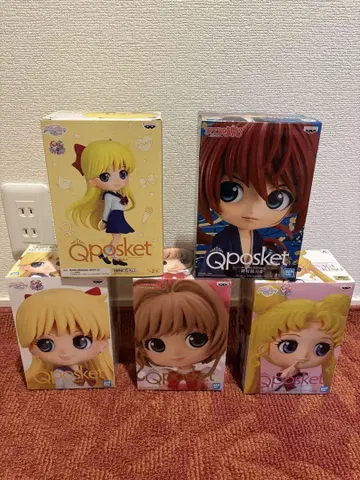 Qposket 피규어 세트 5개 묶음 판매 미사용 새상품