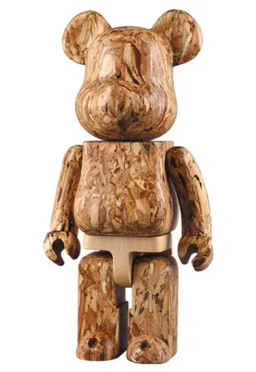BE@RBRICK ECO VALUE WOOD 카리모쿠 베어브릭