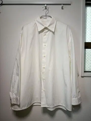 nonnotte 24SS 오버사이즈 셔츠 화이트