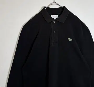 LACOSTE 라코스테 자수 로고 L1312 긴팔 피케 셔츠