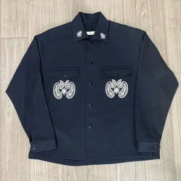 iroquois AE HAND-EMBROIDERY ARMY SH 이로쿼이