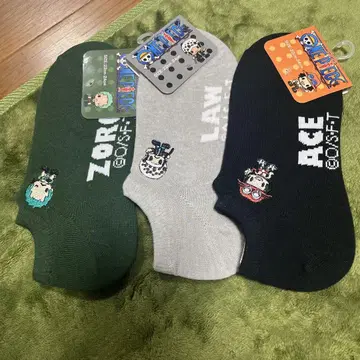 원피스 ONEPIECE 캐릭터 양말 에이스 로우 조로 세트
