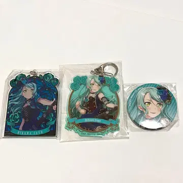 뱅드림 히카와 사요 아크릴 키링 캔뱃지 LIVE