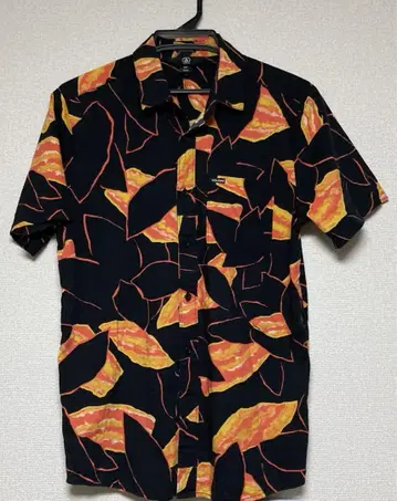 VOLCOM 패턴 셔츠 알로하 카리유시