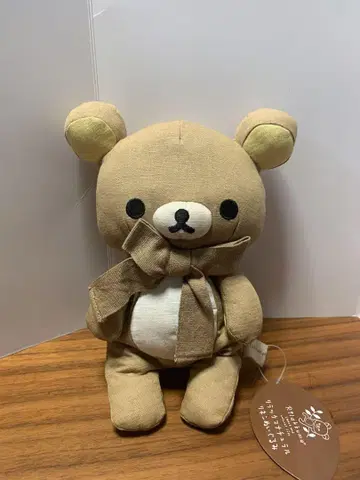 구하기 어려운 리락쿠마 내추럴 린넨 봉제 인형 린넨