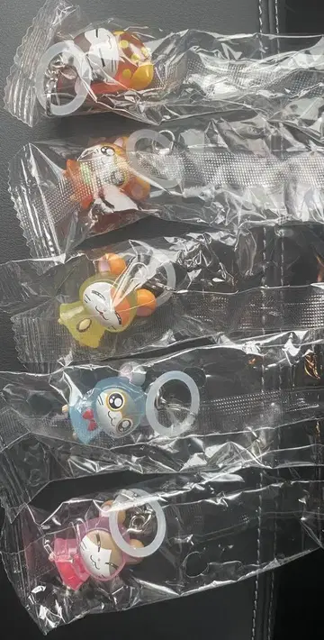토토코 하무타로 메지루시 액세서리 가챠가챠 5개 세트