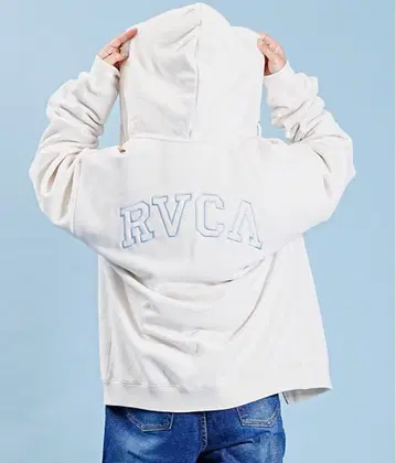 RVCA/루카 ARCHED RVCA ZIP HOODIE 후드티