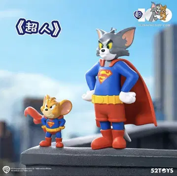 톰과 제리 피규어 52TOYS 워너 100주년 톰 제리
