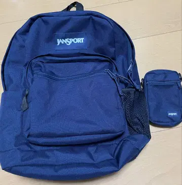 JANSPORT 빔즈 네이비 백팩, 파우치 포함