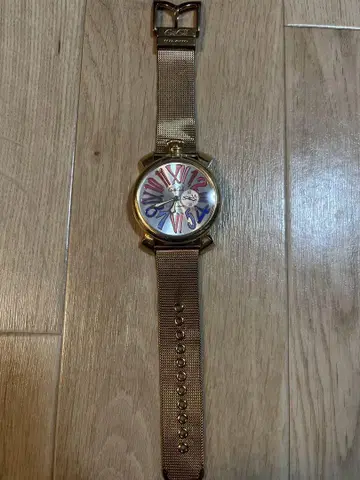 가가 밀라노 46mm 슬림 골드
