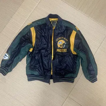 GREEN BAY PACKERS 가죽 자켓