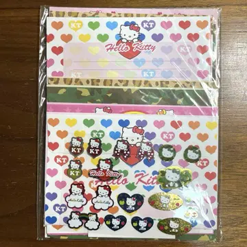 키티 레터 세트 2002년 제작 미사용 새상품