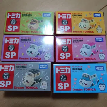 타카라토미 Dream TOMICA 치이카와 (먼작귀) 6개 세트 컴플리트