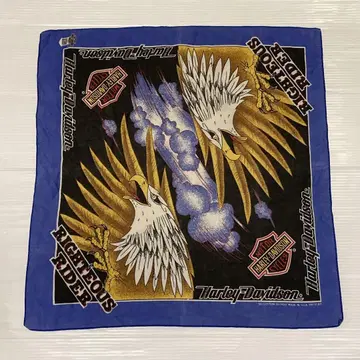 80s 할리 빈티지 반다나 빈티지 반다나 USA제