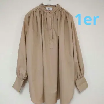 프리미어 알론디스몬 1er 베이지 긴팔 블라우스 38